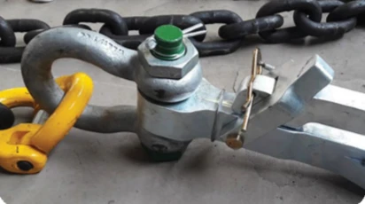 Cadenas de ancla con y sin contrete